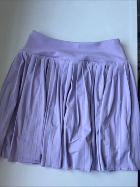 Zella Girl Lavender Pleated Skater Skirt